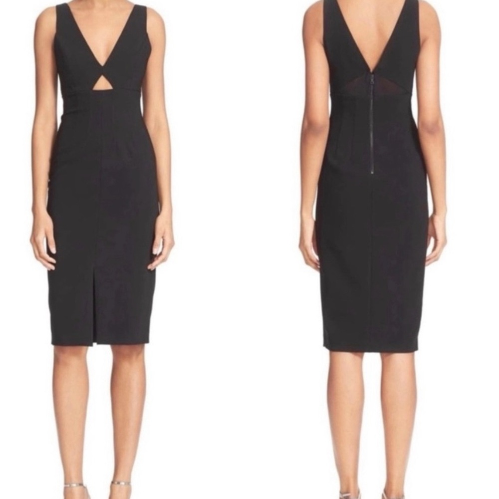 Alice + Olivia LBD with cut out